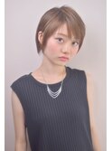 【IMAGINE】ツヤのある濡れ感で秋らしいセミウェットヘアー