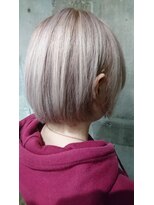 ガルボ ヘアー(garbo hair) garbohair営業中スタイル♪カラー剤を使わず作るペールホワイト
