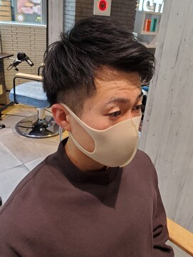 アクシー ヘアーアンドメイク(AXY HAIR&MAKE) 刈り上げショート/アップバング/ツーブロックショート