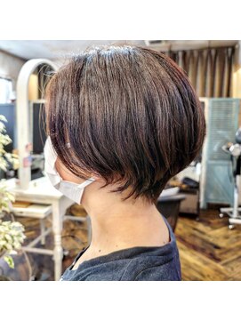 ベレッタ 松井山手店(veretta.) 【ショート・ボブ/大人ショート】360°美人ショート　　丸木崇史