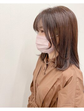 フレーム ヘア ルーム 天王寺駅前店(FRAME hair room) 大人可愛いミディアム