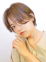 ラフィス ヘアーピュール 梅田茶屋町店(La fith hair pur)&nbsp;【La fith】マッシュショート×シースルーバング