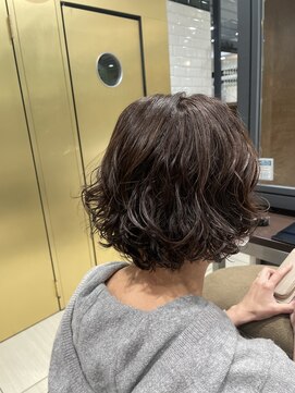 グロー(glow) 朝楽ちんセット×ゆるふわパーマ