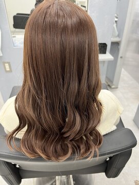 アオアクア バイ グルグル 小岩店(ao akua by GULGUL) 柔らか可愛い◎コーラルブラウン