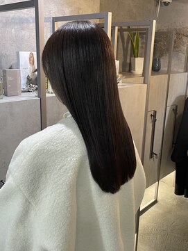 ノス 表参道(NOOS) 髪質改善/黒髪カタログ/縮毛矯正/ミネコラ/アッシュブラック