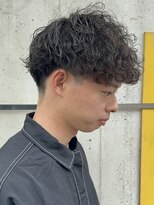 ニアウ 高崎店(Niau)&nbsp;メンズマッシュ波巻きツイストスパイラル群馬高崎眉毛