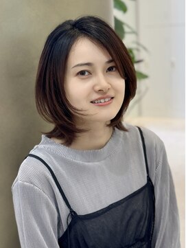 シュク 高円寺(SYUK) 加藤【高円寺 中野】くびれヘア/外ハネ/大人ヘア/ひし形