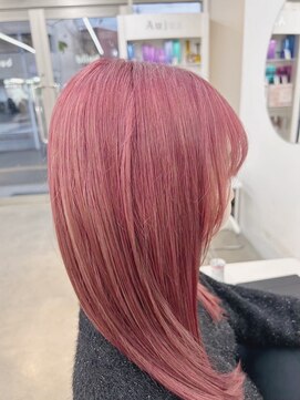 クローズ(cross-z) ★艶感ピンクベージュワンカール20代30代40代/東川口/浦和美園