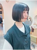 地毛風カラー/ナチュラルレイヤーカット/ショートボブ[船橋]