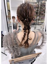 プティクローシェ バイ クオーレ(petite cloche by CUORE)&nbsp;編みおろし参列ヘアお呼ばれヘア