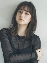 コア 表参道(COA)&nbsp;レイヤーカット/ウエットヘア/オリーブベージュ/表参道/表参道駅