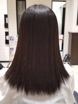 ミック ヘアアンドメイクアップ 高田店(miq Hair&Make up)&nbsp;縮毛矯正/髪質改善ストレート/艶感ヘア/ナチュラルストレート