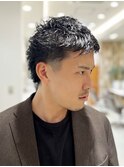 メンズ/スパイキーショート/前髪あり