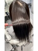ストレートスタイル/艶髪/髪質改善/縮毛矯正/銀座/東銀座