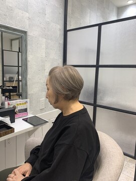 イーズ バイ インス(Yeeee.s by INCE) 白髪ぼかし/白髪改善カラー/ショート/透明感カラー/脱白髪染め