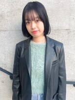 ノラジャーニー(NORA Journey)&nbsp;諒】切りっぱなしボブすとんボブタッセルボブ前髪あり前髪カット