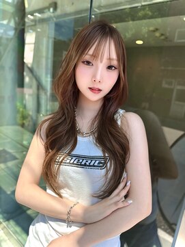 クム(kumu) 【kumu】ロングレイヤー/顔周りカット/栄/名古屋