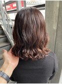 外ハネボブパーマ