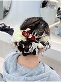 袴着付け♪ヘアセット