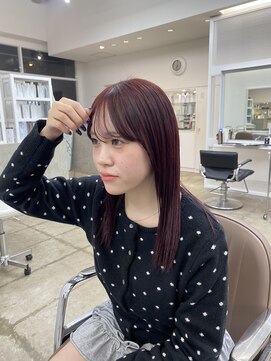 クリアーオブヘアー 池下店(clear OF HAIR) Cherry red