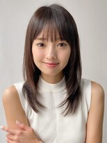 エトラ 渋谷店(etora)&nbsp;小顔 美髪 レイヤーカット イメチェン ワイドバング"
