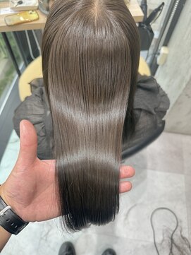 ディーエックス ウエスト(Dxxxx WEST) ブリーチなしグレージュカラー グレージュカラー