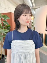 ノエ(noe)&nbsp;ホワイトグレージュ/デジタルパーマ/チェリーブラウン/栄c136