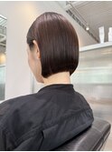 切りっぱなしボブ