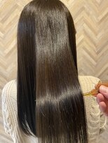 ロゴス 天王台南口店(LOGOS)&nbsp;くびれヘア/アプリコットオレンジ/ハイライトカラー/天王台