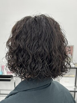 ブラウン(Brown) ボブカット/ボブパーマ/ウェットヘア