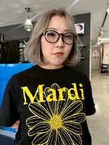 ナービス(NARVIS)&nbsp;ミディアム/ハイトーン/ベージュ/ブリーチ/ダブルカラー