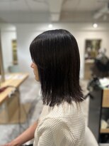 ソイクフ 四条大宮店(SOY-KUFU)&nbsp;20代30代40代イメチェン似合わせカット外はねボブ切りっぱなし