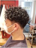 大人くるくるパーマ【関内】
