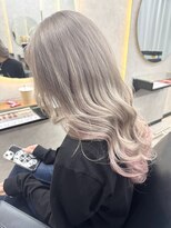 ルノン シェリー(LUNON cheliy)&nbsp;黒髪クラゲヘアーオリーブグレー小顔ココアベージュ