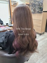 アンクラウド(an cloud)&nbsp;ブリーチなしミルクティーベージュ/インナーカラー