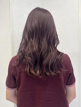 リア(Lia by KENJE) ハイライト×ピンクカラー♪