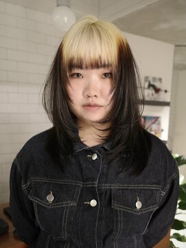 クペウヘイヴン(cope'u HAVEN) 原宿/明治神宮前/ブリーチカラー　ルーツカラー　デザインカラー