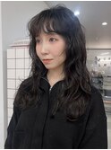 ロングドライパーマ