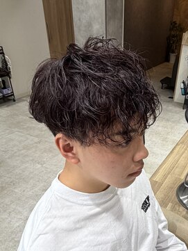エスト 幕張本郷(est.) 波巻きパーマ×ワインレッドカラー！初めてする人でも◎