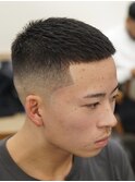 クロップカットスキンフェードカットシェービング吉祥寺理容室