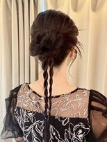 ヘアアレンジメント ボガスティーズ 溝の口店(Hair arrangement Vogusty's)&nbsp;ルーズカチモリ/大人ヘア/お呼ばれ/ブライダル