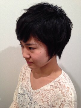 ヘアーデザインスペース リプル(hair design space Ripple) ショートボブパーマスタイル