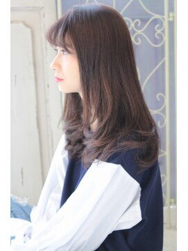 ニスル センター南店(NISURU） 似合わせカット/大人ガーリー/ダークアッシュ/着物/センター南