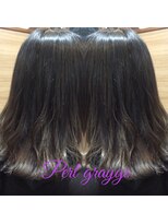 ヘアーメイク トレコローリ(hair make trecolori) 【trecolori】パールグレージュ