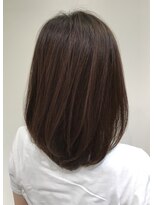 ロウブ(roubu.)&nbsp;【roubu.】ツヤ感演出☆ナチュラルストレートミディ