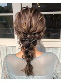must hair カジュアル編みおろし