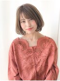 レイヤーたっぷり軽やかなボブヘア!!