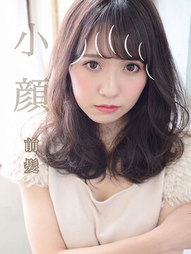 ジュール(Jule) 小顔理論で創る小顔前髪◆シースルーサイドバング 大人かわいい