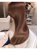 ツルツル艶髪ストレート