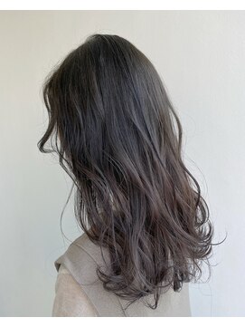 ヘアメイク オブジェ(hair make objet) 韓国スタイル　グレージュ